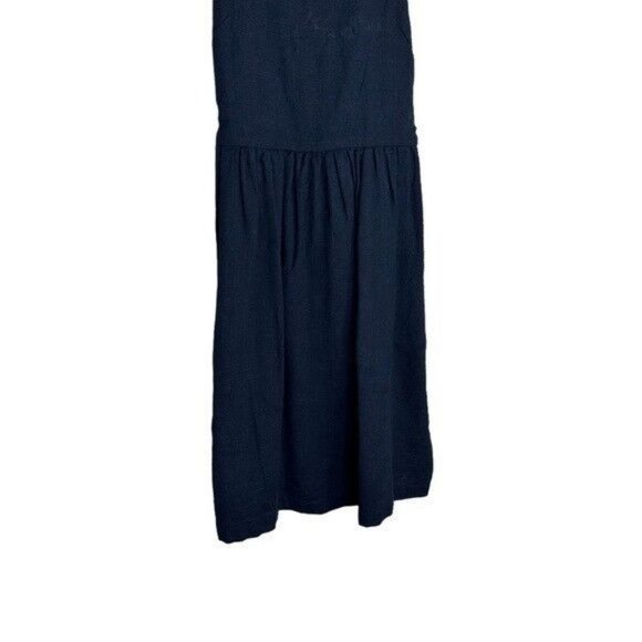 LOFT Outlet Navy Blue Jumper Dress Pockets Sz 2 NEW - Picture 7 of 14